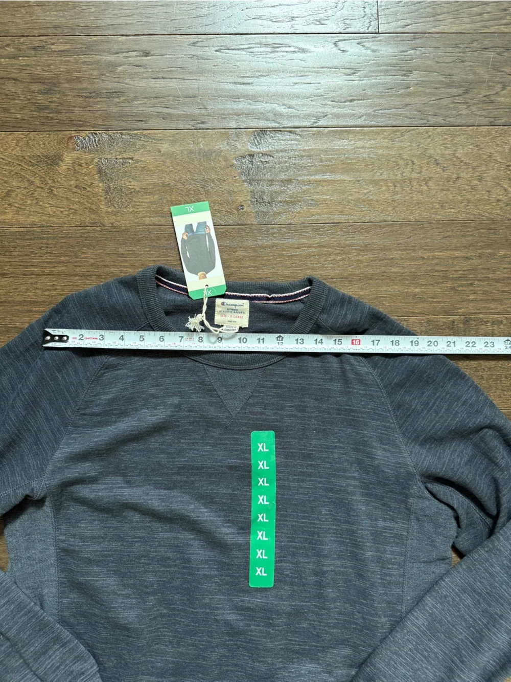 NWT Champion Men's Crewneck Sweatshirt - Charcoal Gray
